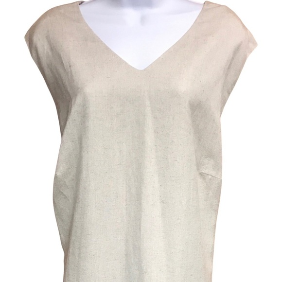 Harve Benard Dresses & Skirts - Harve Benard Linen Sleeveless Dress